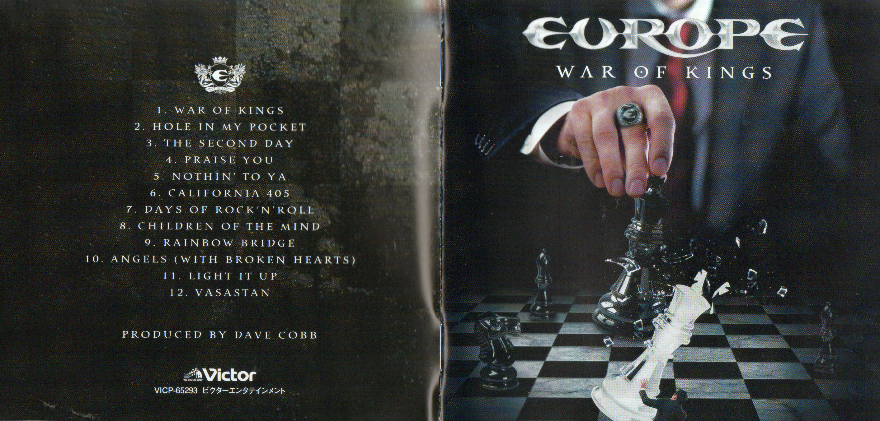 Europe  War Of Kings : Front + Inlay JPN